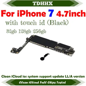 LL/ein Motherboard, das für iPhone 7, iCloud Motherboard sauber, Logikplatte vollständig getestet mit/ohne Touch -ID, Digitaldruckplatte 10 Hauptverkaufsplatten iPhone 7 Basis 7 - №6