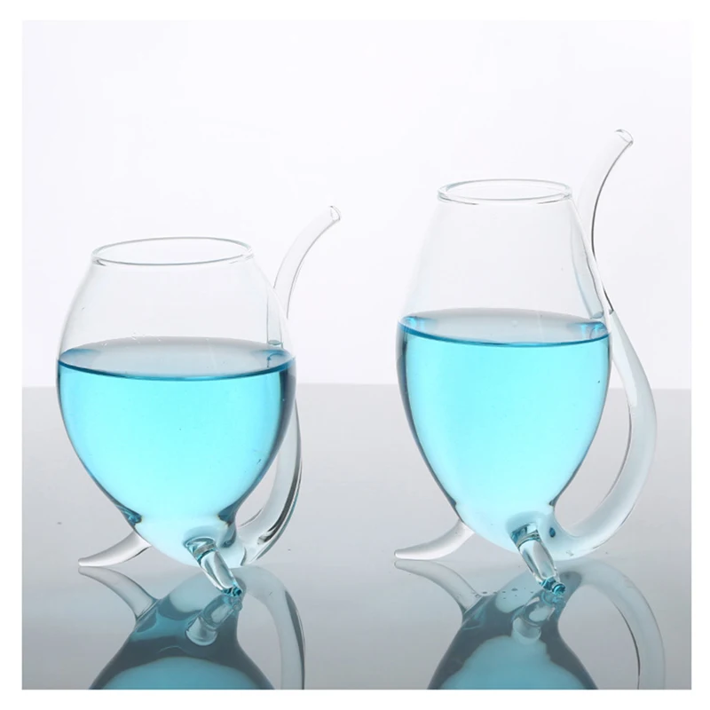 1pc Vampire Cup Nordic Creative Straw Glass Cup Wine Whiskey Glass Personality Wine Glass Molecular Cocktail Glass Tumbler