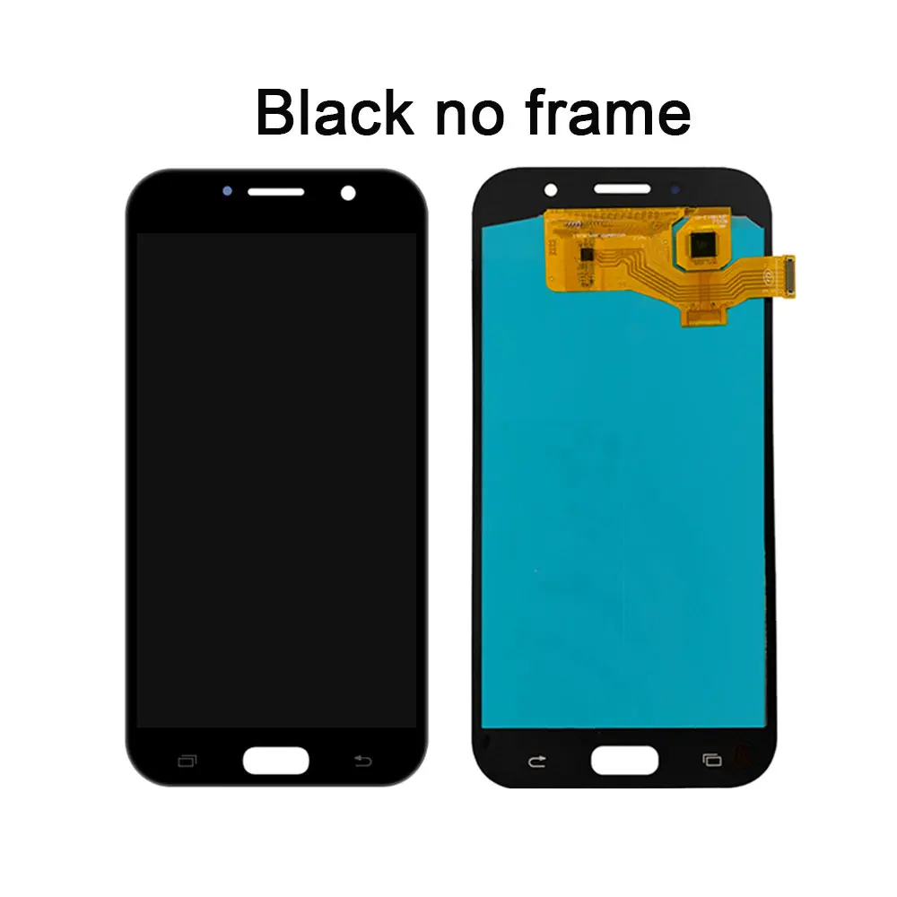 AiNiCole 5.7'' For Samsung Galaxy A7 2017 LCD Display Touch Screen Digitizer Assembly Samsung A720F LCD Screen Replacement
