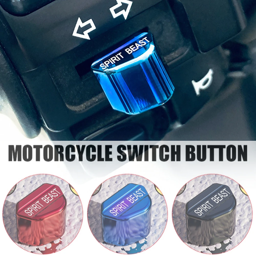 Motorcycle Switches Button Turn Signal High Low Beam Start Buttons Removed Key Cap For Benelli Honda Suzuki Yamaha Kawasaki BMW