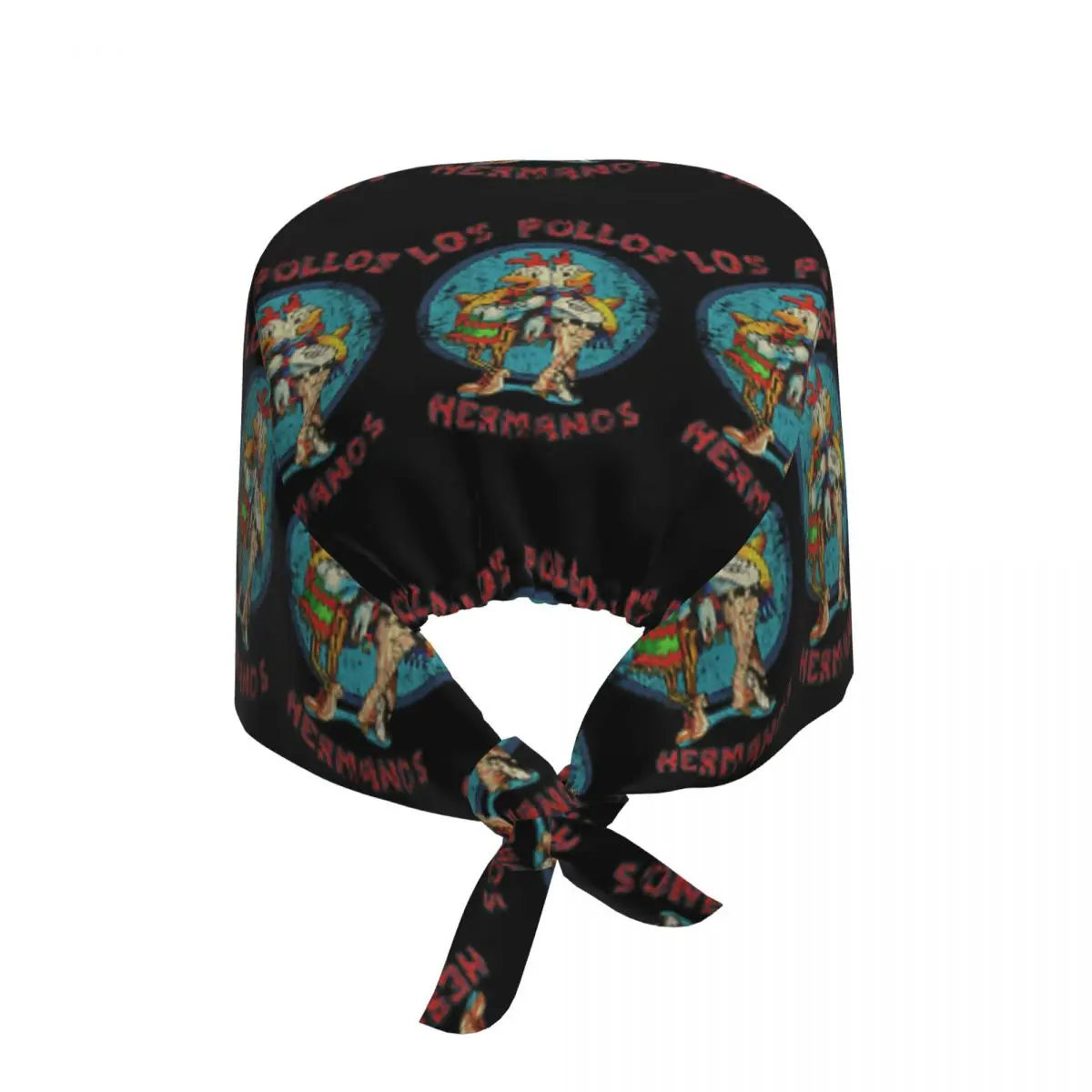 Los Pollos Hermanos Breathable Scrub Hat Surgical Scrub Caps Nurse Medical Cap Breaking Chicken Brothers Bad Work Scrubs Hat