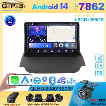 Car Android13 For Ford EcoSport 2013-2017 Auto 5G wifi Radio Stereo Multimedia Player GPS Navigation High Performance CPU2din