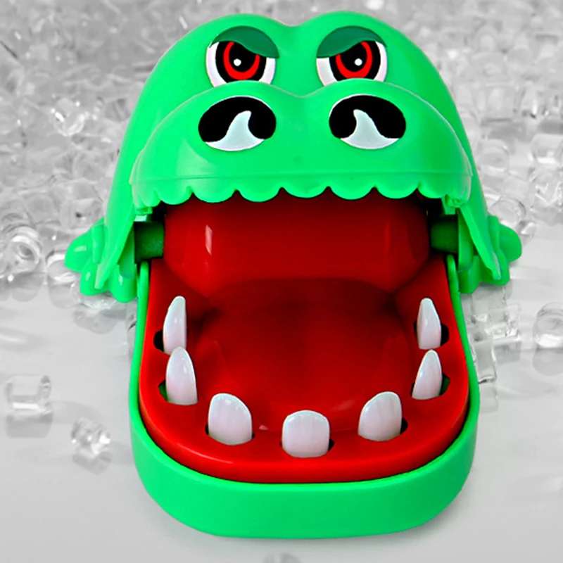 Jouets de dents de Crocodile, morsures aléatoires, jeu amusant, cadeaux de fête classiques, jouets de blague amusants pour enfants