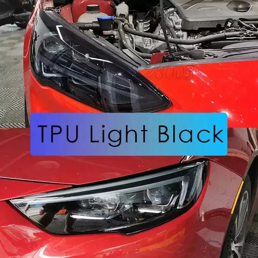 

PPF Self Healing TPU Car Headlight Anti Scratches Wrap Film Light Black Transparent Protective Car Taillights Fog Lamp Sticker