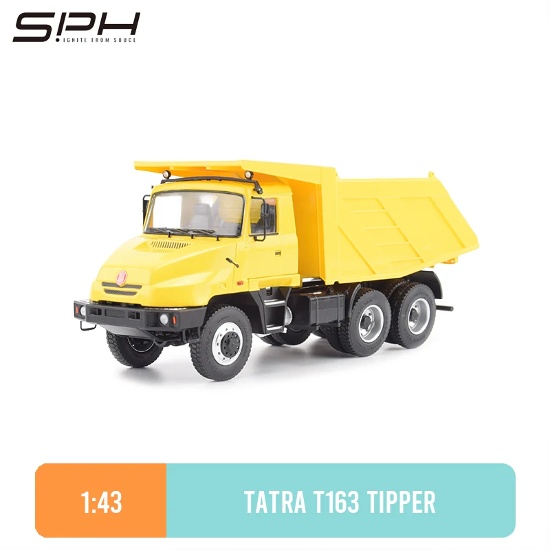 Czech 1/43 Die-cast Model Tatra T 163 Road-legal Heavy truck Original Russian Far East Tipper Collectable Model 103344