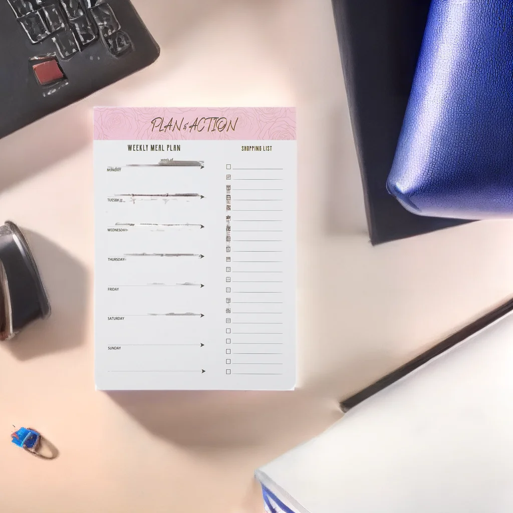 Blocco note strappabile per ufficio Memo domestico Portatile compatto Multifunzione Uso quotidiano Planner Scrittura Schizzi Regalo