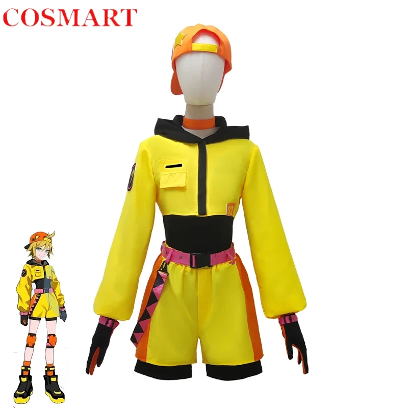 

Len Cosplay Costumes Cute Party Suit MAGICAL MIRAI Cosplay Top Pants With Hat Anime Clothing Halloween Uniforms Custom Made