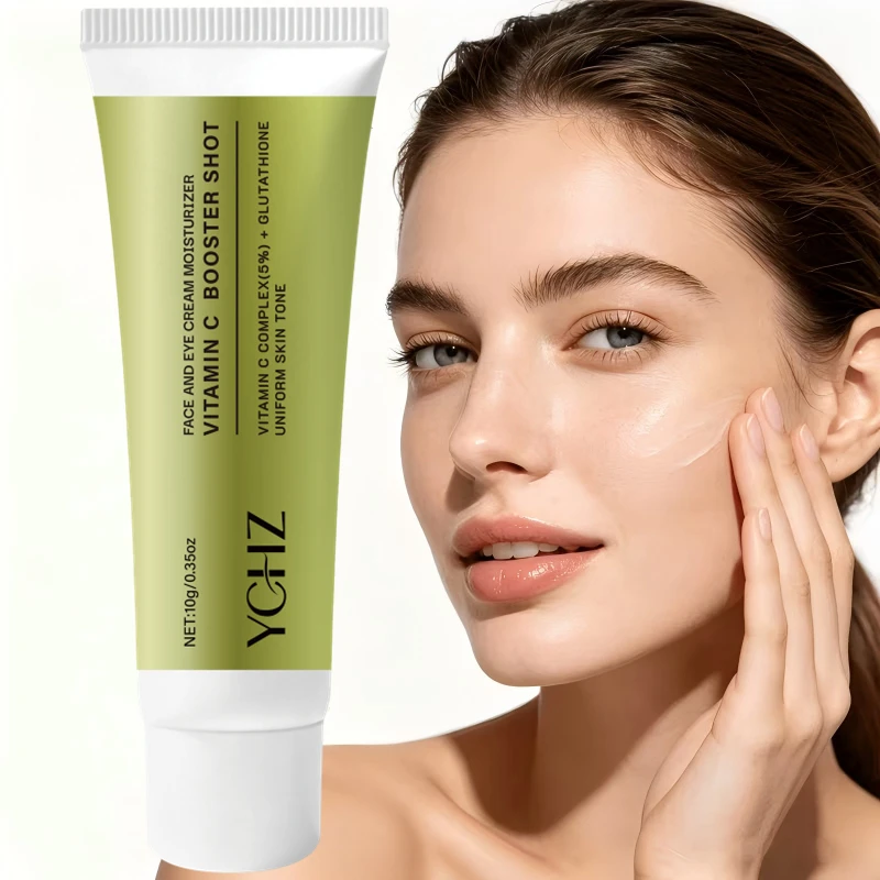 Vitamin C Skin Firming Cream - Refreshing and Non-Greasy Deeply Moisturizes Dry Skin, Brightens Complexion, Provides Long-Lasting Hydration, Contains Caffeine, Vc, Collagen, Hyaluronic Acid, Etc.