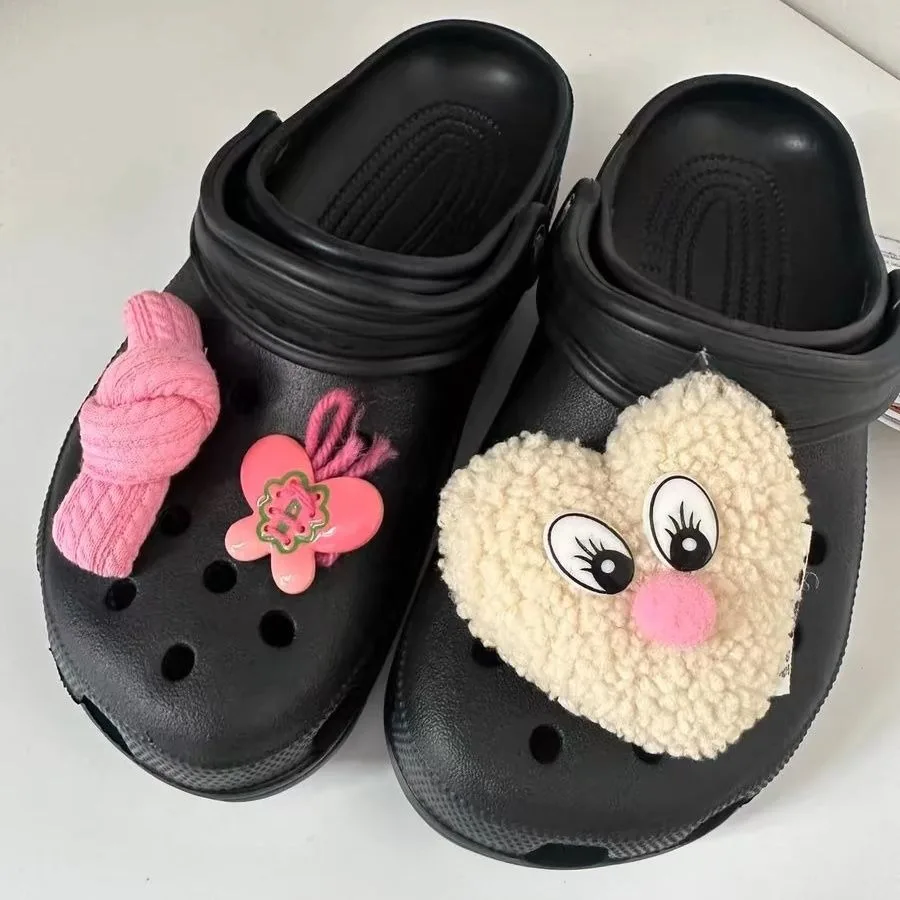 

Love Twist Series Lovely Charms for Crocs Funny Adornment for Clogs Sandals Beautiful Footwear Decoration Kids Boys Girls Gifts