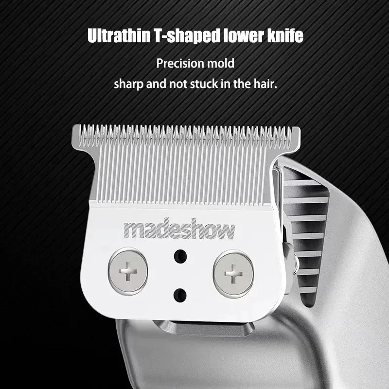 MadeShow M10M11 Professional Hair Clipper + Trimmer Set 0.1mmHair