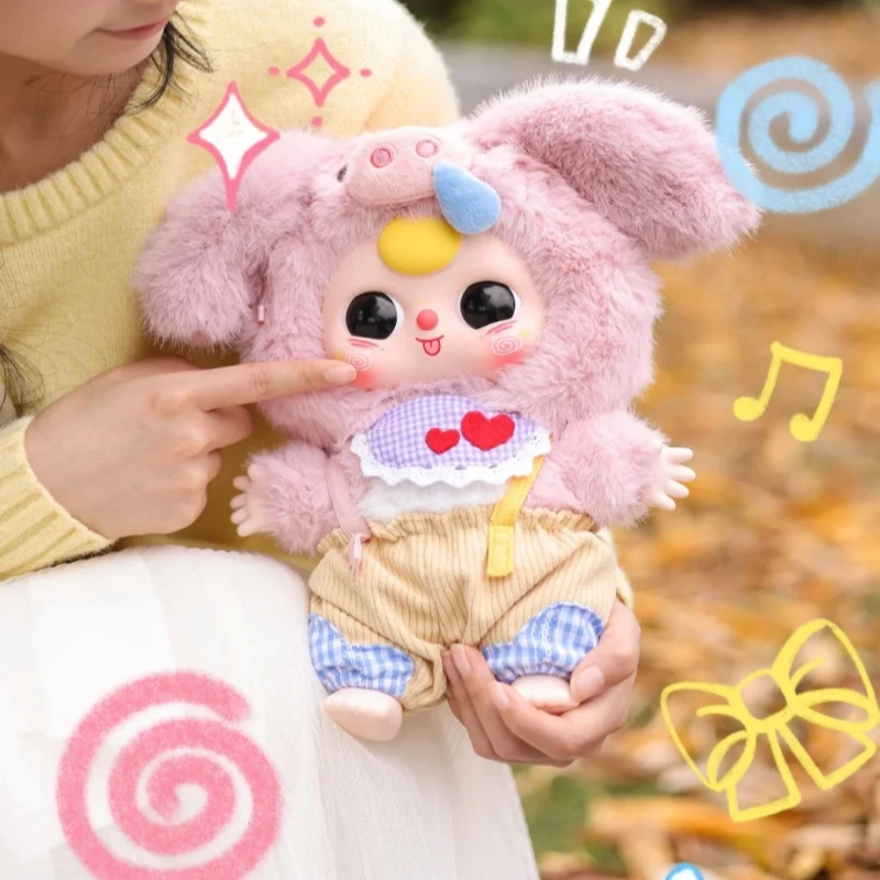 

New Genuine Baby Three 400% V2 Series Blind Box Cute Figure Plush Doll Mystery Box Collection Model Decoration Surprise Gift