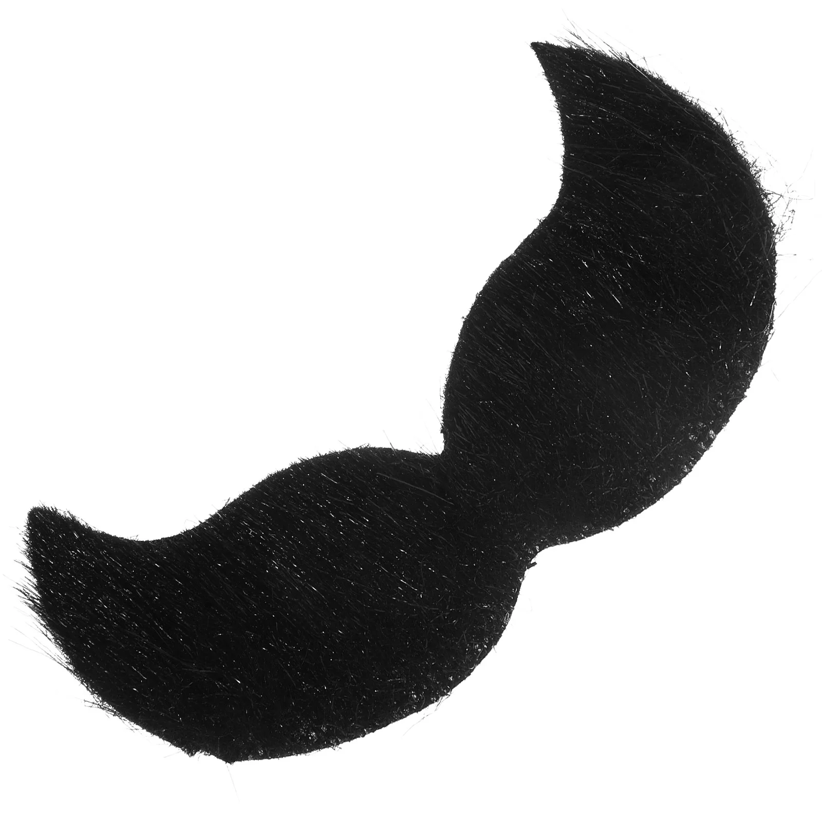 Fake Beard Game Mustaches Brush for Men Black Outfit Realistic Simulated False Man