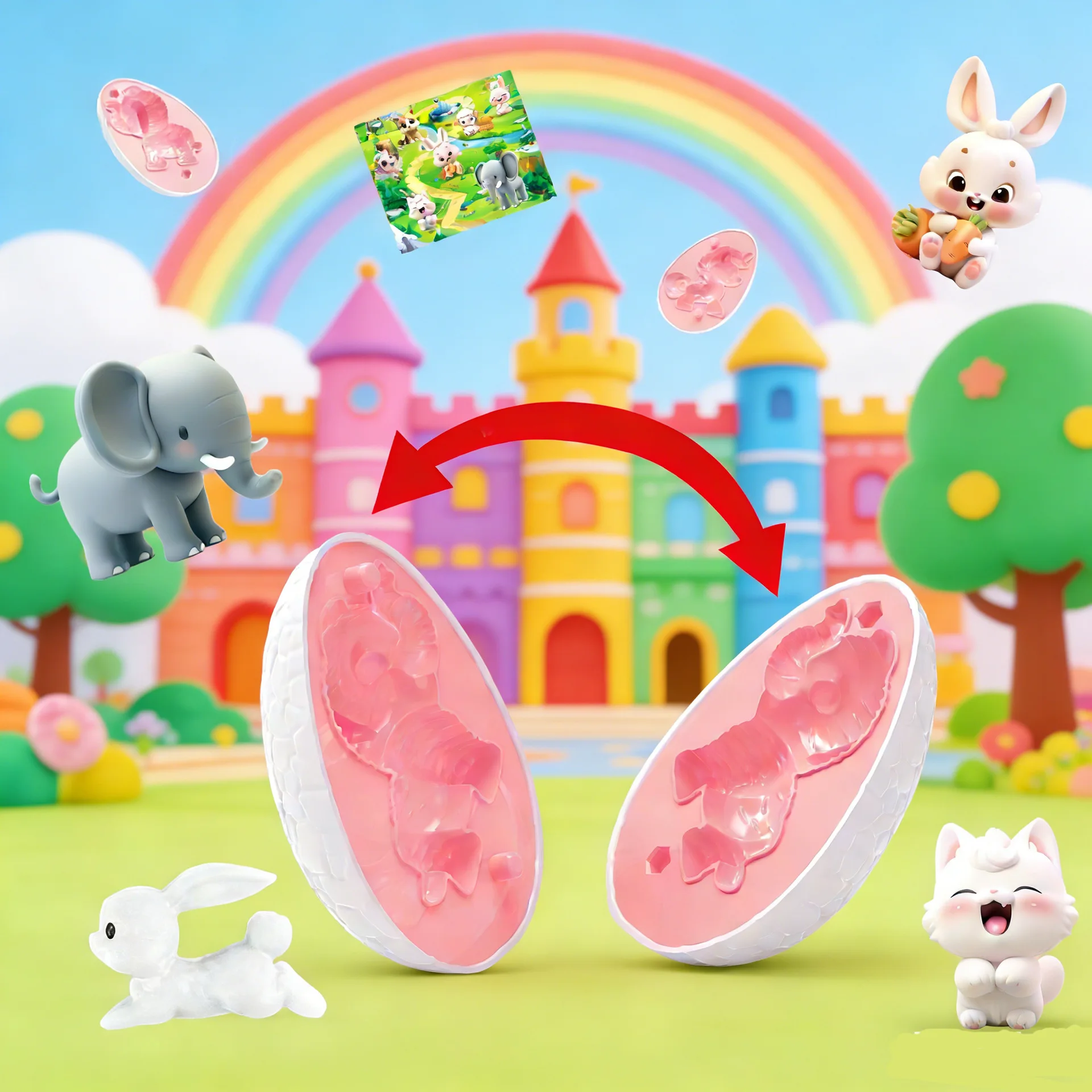 Conjunto de Ovos de Argila Col - Kids Toys Play Egg avaliação e preço