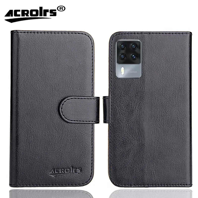 For Cubot X50 Case 6 Colors Flip Ultra-thin Fashion Dedicated Retro Soft Leather Exclusive Phone Crazy Horse Cover