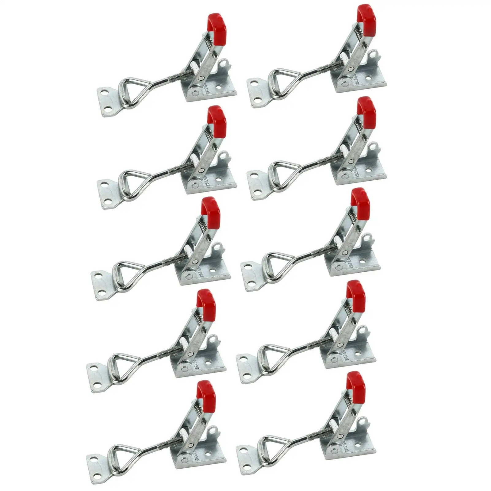 

Draw Latch 10-Piece Heavy Duty Adjustable Rust Proof Heavy Duty Toggle Latch For Cabinet For Door Cabinet Lid Box Drawer Freezer