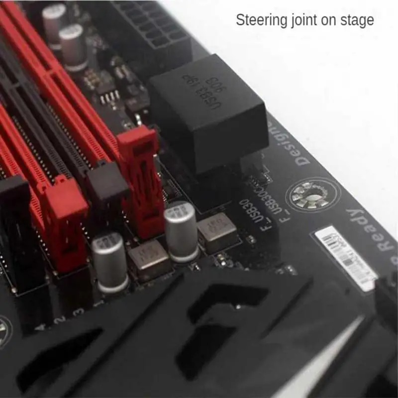 Connettori della scheda madre 1 adattatore Neat Routing segnale ad alta velocità supporto per trasmissione senza perdita adattatori per trasmissione dati