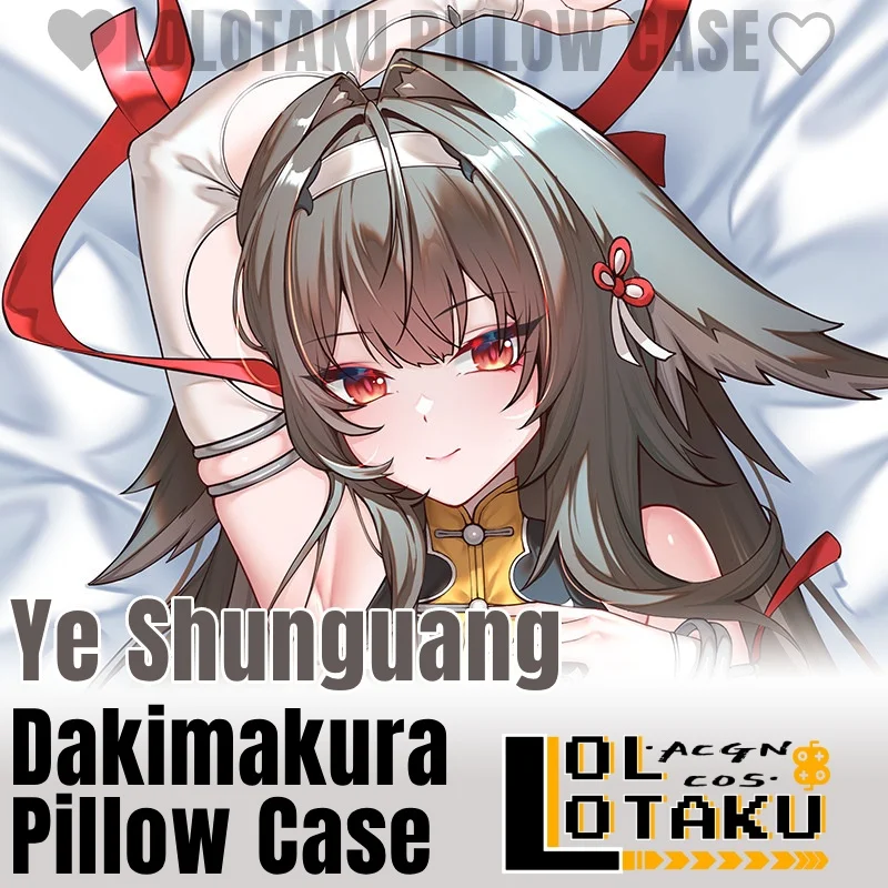 

Ye Shunguang Dakimakura Zenless Zone Zero Pillow Case Pillowcase Cushion Cover Hugging Full Body Home Bedding Decor Otaku ECYS
