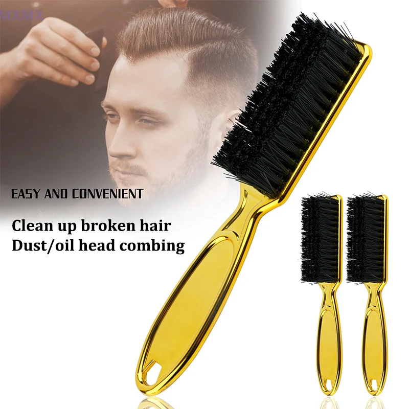 1/2Pcs Professional Men Shaving Beard Brush Barber Vintage Oil Head Carving Hair Brush Face Neck Cleaning Tools