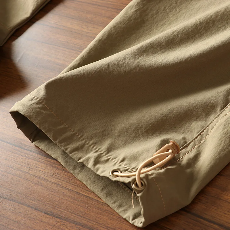 Herren Sommer Cargo-Hosen Outdoor Street Fashion Frühling Lässige Jogginghosen Wanderhosen Lange Weite Vintage Hosen für Männer – Detail 15