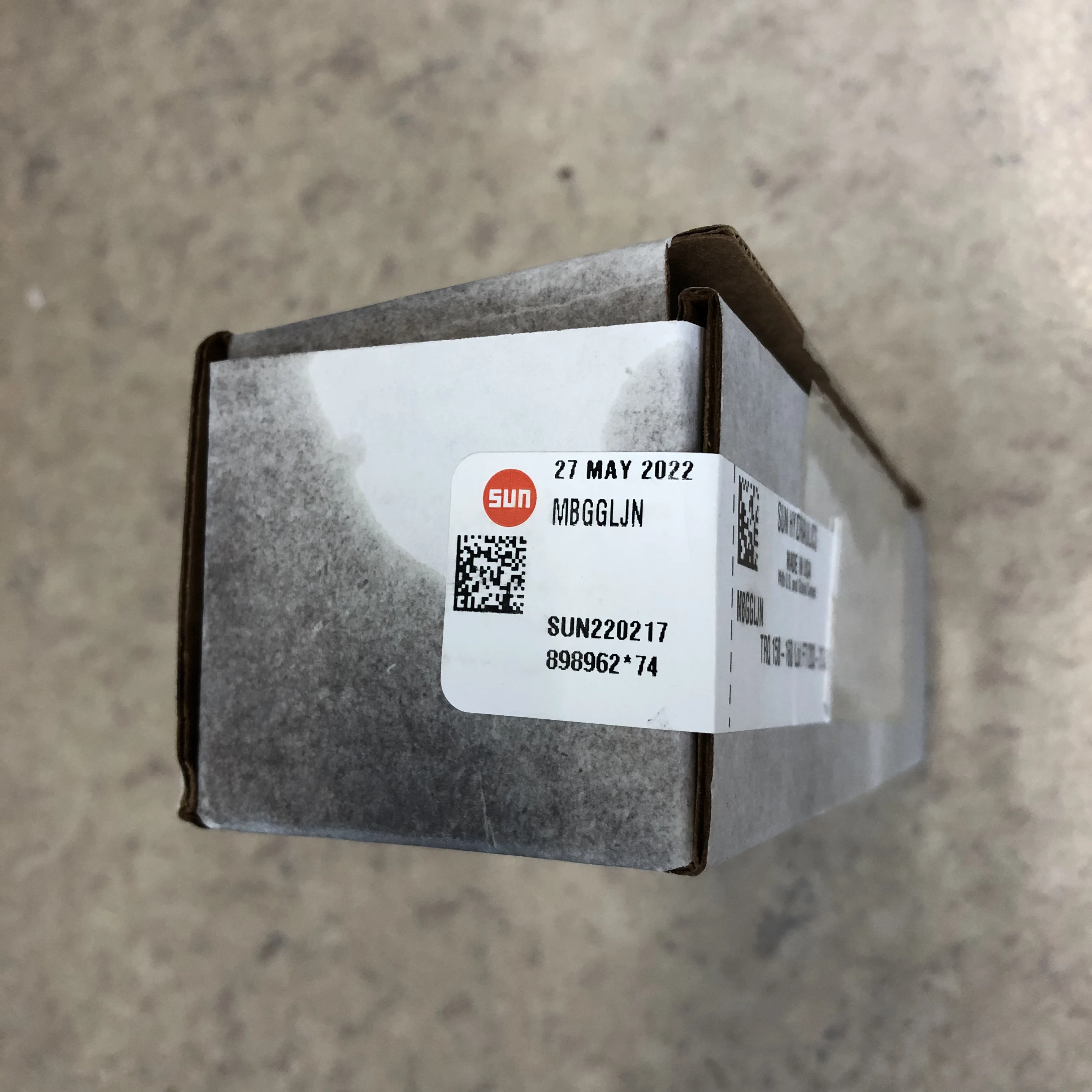 MBGG-LJN SUN Hydraulics Origin 4.5:1 pilot Ratio, Load Reactive, Load Control Valve Insert Cartridge Screw in