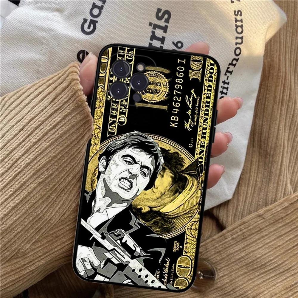 Scarface 1983 Film Phone Case For IPhone 16 15 14 11 12 13 Mini Pro XS Max Cover 6 7 8 Plus X Funda Shell