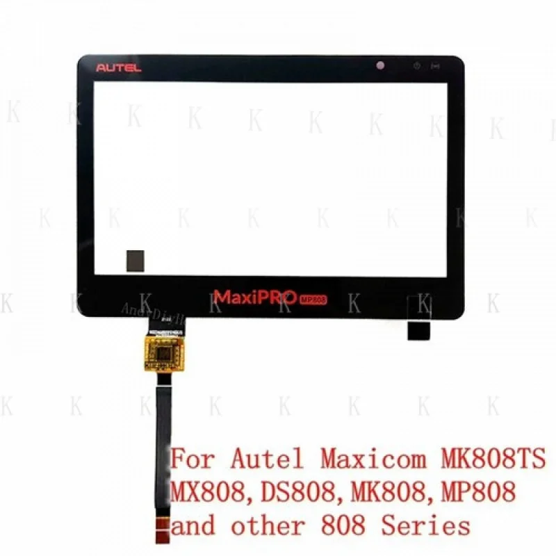 C   For Autel MaxiPRO MP808TS MP808 Touch Screen Digitizer 808 TS608 MK808 MK808TS