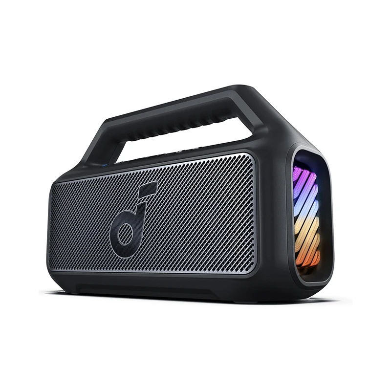 soundcore Boom 2   Portable Bluetooth Outdoor Speaker, 80W Sound and RGB Lights Black 4