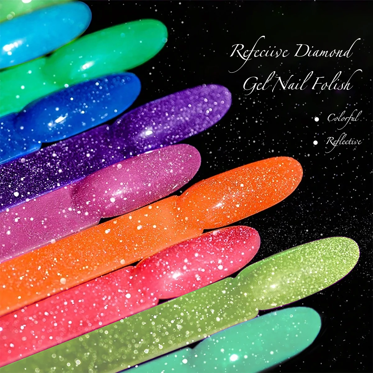 Heimat Frisch ラインストーン ソリッドカラー ジェルネイルアート、ホリデーネイルアート、パーティーネイルアート、フェスティバルデザイン、グラマラスネイルアート、スクラッチ