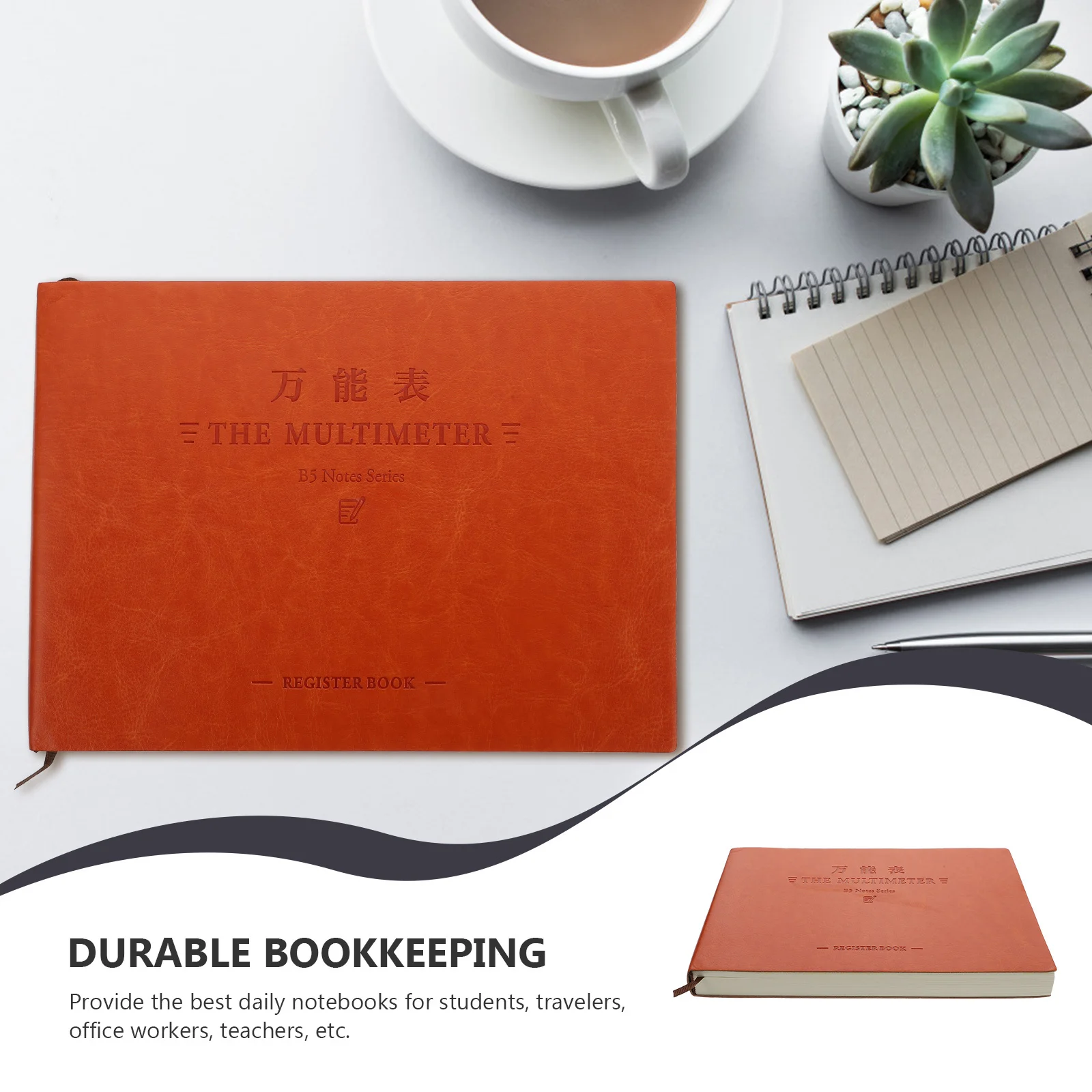 1Pcs Account Book Universal Form Handbook Lightweight for Office School Use Practical Book Form Handbook