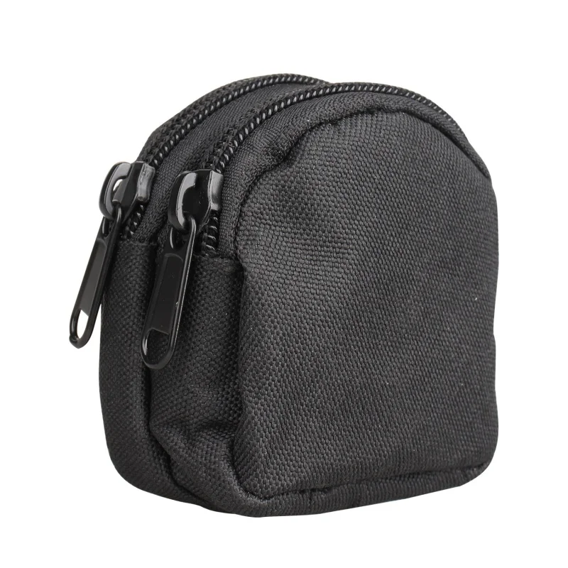 1000D Nylon Waist Bags Outdoor Camping Hiking Traveling Mini Waist Bags for Men Women Coins Cards Keys Money Storage Safety Bags