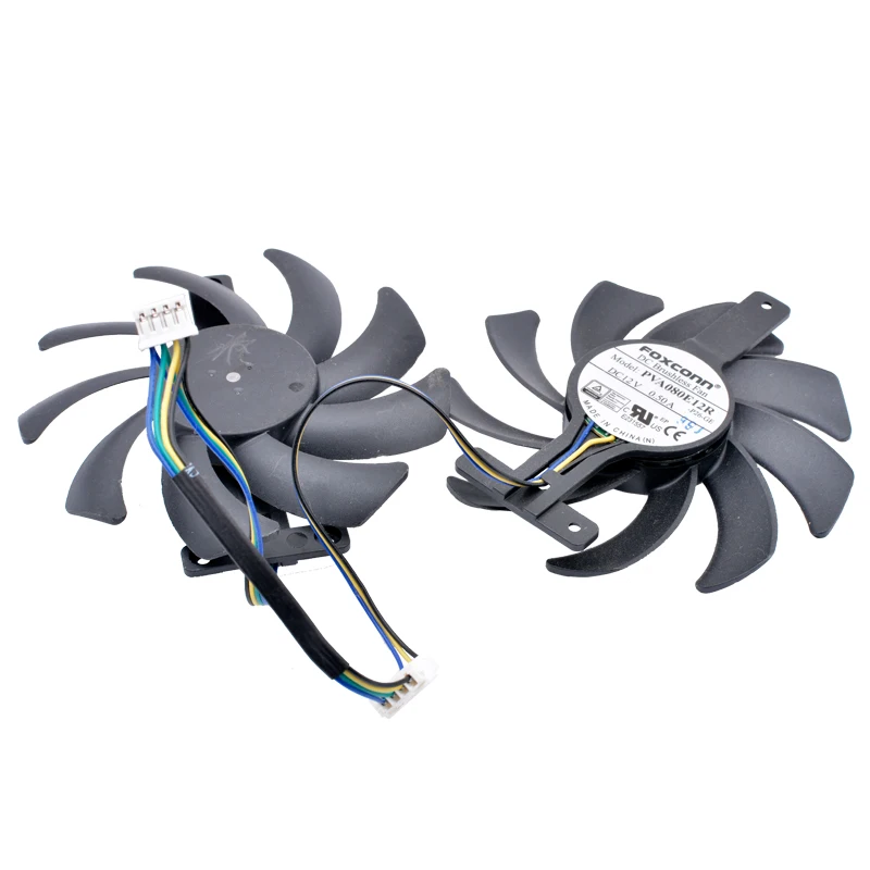 PVA080E12R-P26-GE 12V 0.50A 4pin A pair of cooling fans for RTX3060 graphics card cooling fan CF9015U12D