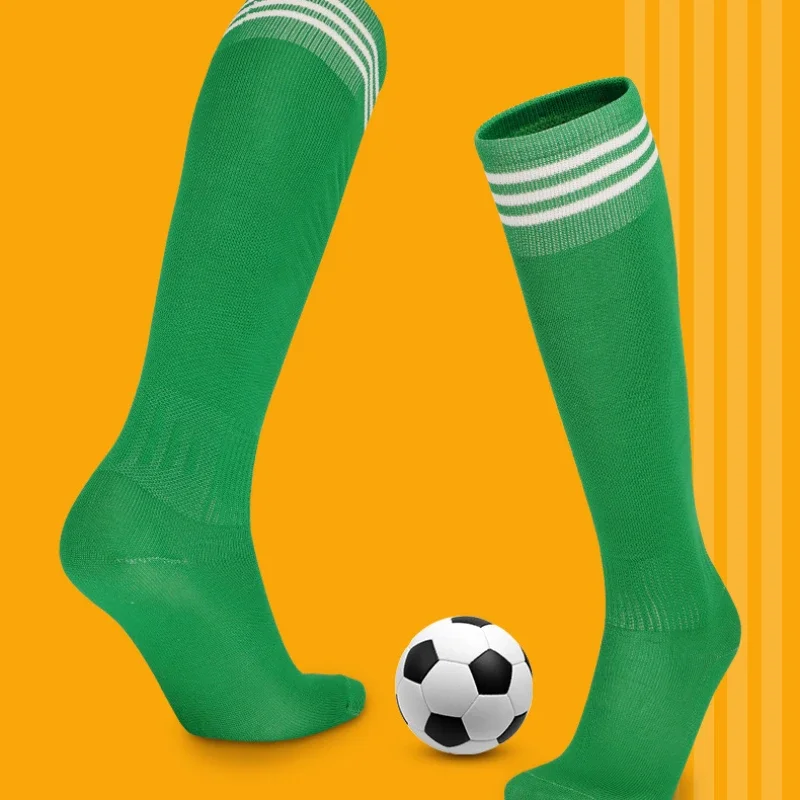 Calcetines hasta la rodilla para hombre y mujer, medias deportivas para fútbol, gimnasio, equipo escolar, baloncesto, senderismo, niños y niñas