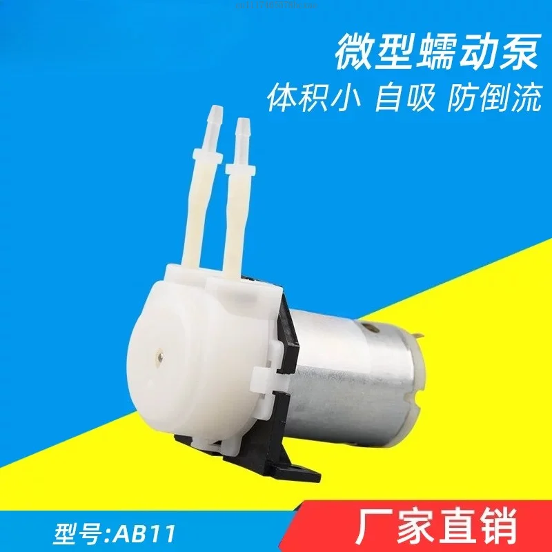 Micro Water Pump 12V24v Peristaltic Household Electric Self-priming Pump High Lift, DC Motor Small Water Pump