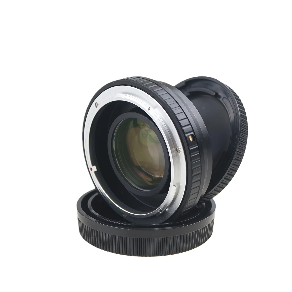 Pixco For FD-EM Lens Adapter Focusing Infinity Focal Reducer Speed Booster with Optical Glass for Canon FD Lens to EOS M M50 M6