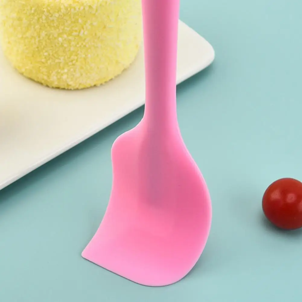 21cm Silicone Scraper For Baking Cooking Scraping Heat Resistant Spatula Non Stick BPA-Free Kitchen Tools For Home Restaurant