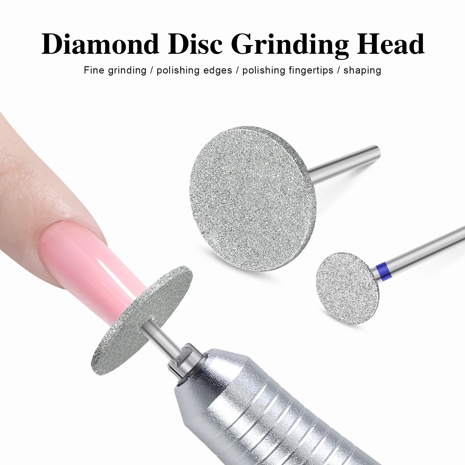 

1/3/5/10Pcs Flying Saucer Grind Head Portable Nail Polishers Nail Professional Polishing Dead Skin Removing Nail Removing Tools