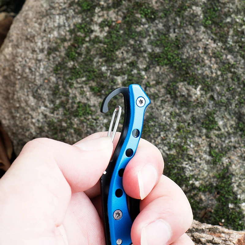 Portable Mini Pocket Knife portachiavi coltello pieghevole multifunzione lama pieghevole in acciaio inossidabile ciondolo taglierina piccola