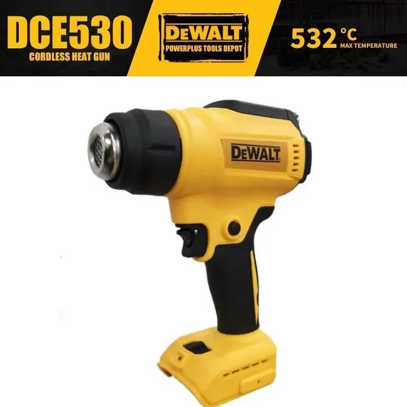 Dewalt DCE530 300W Cordless Heat Gun High Power Welding Thermal Blower Heat Shrink Wrapping Tool For Dewalt 20V Battery