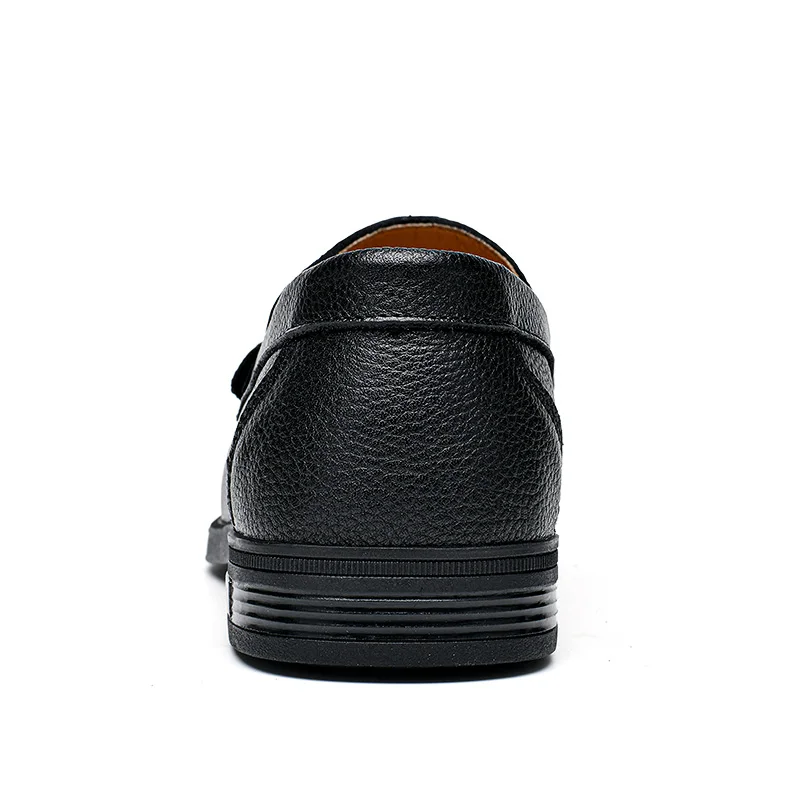 Spring Autumn Luxury Brand Men Casual Leather Men\'s Loafers Lofer Shoes Loafer Loffers Slip-On Mocasines Hombre Big Size 47 48