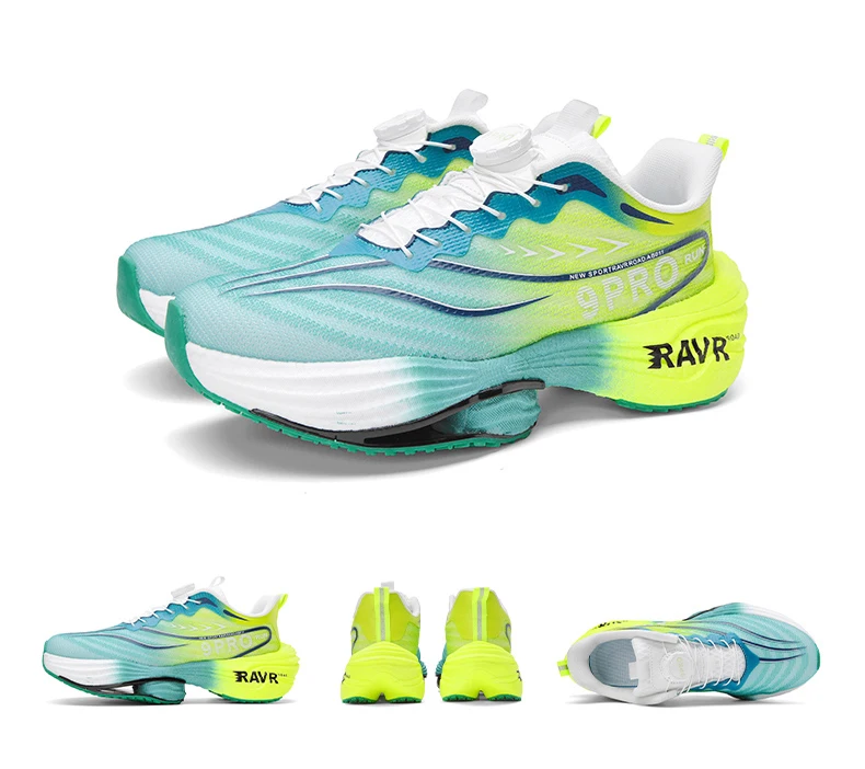 Männer Neue Turnschuhe Carbon Platte Dämpfung Laufschuhe 9PRO MAX Jogging Atmungsaktive Mesh Rutschfeste Outdoor Schuhe Off-road Schuhe – Detail 15