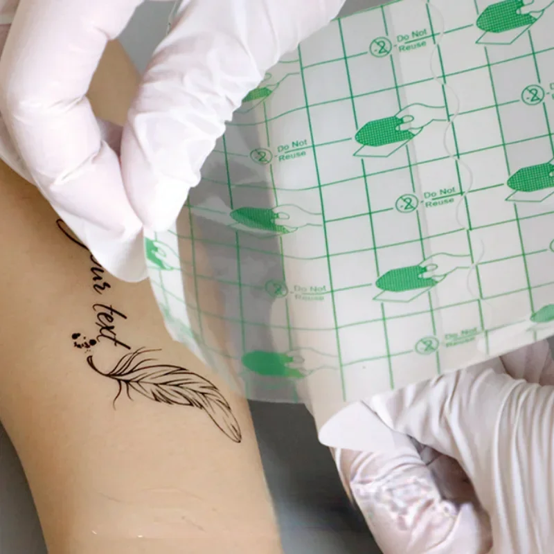 

Tattoo Protection for Body Painting Supplies, Waterproof Tattoo Care PU Film, 5PCS Tattoo Repair Stickers
