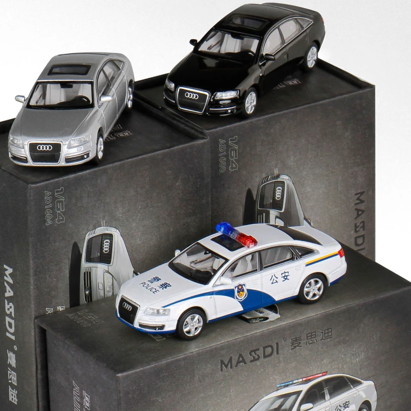 

Официально лицензированный литой под давлением масштаб 1:64 Audi A6 (C6) модель автомобиля из сплава, литой под давлением миниатюрный автомобиль, игрушки для детей, коллекционный автомобиль