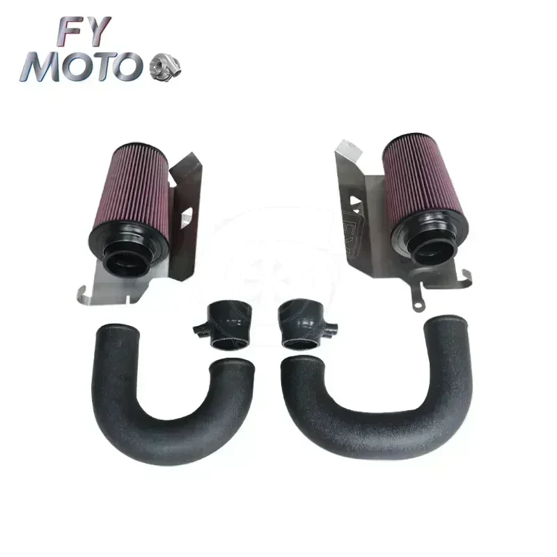 New Air Intake Pipe Kits For Mercedes Benz C63 C63S GLC63 AMG W205 80MM Diameter