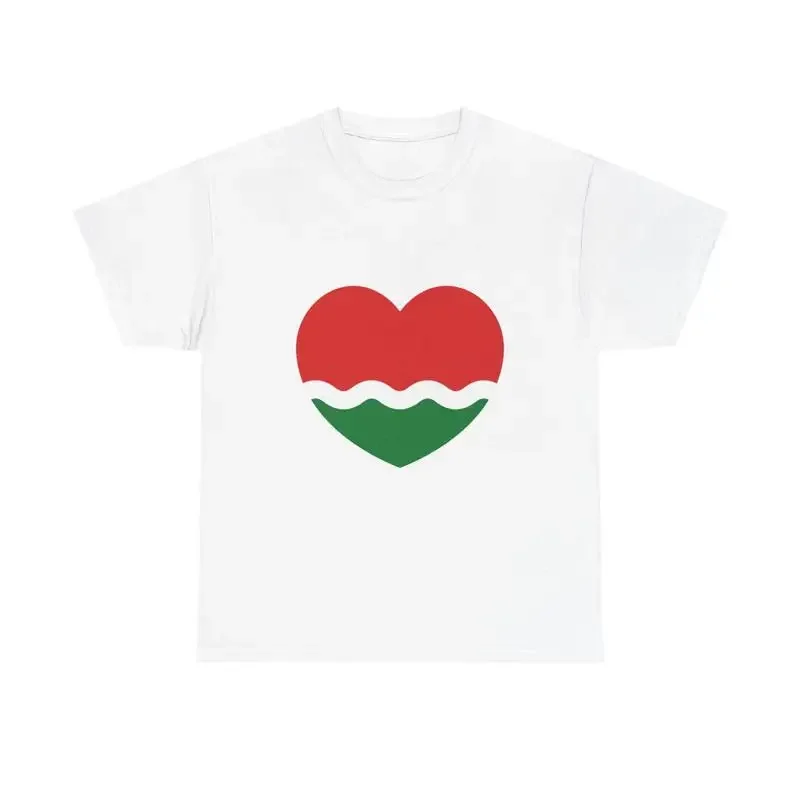 Heart Flag Of The Seychelles 1977 1996 T Shirt