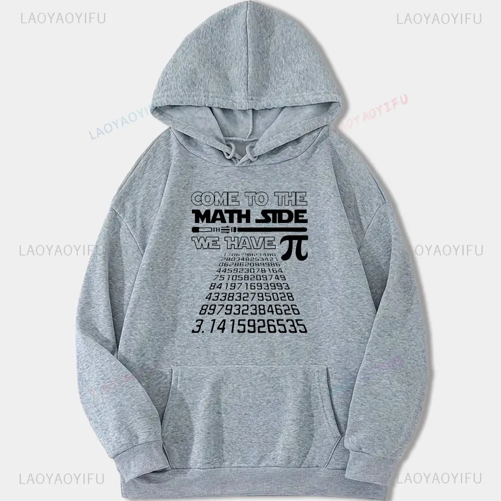 Sweat à capuche imprimé Ome To The Math Stde We Have Zü3.1415926 pour femme, sweat-shirt d'extérieur, cadeau amusant pour enseignant de maths, automne et hiver