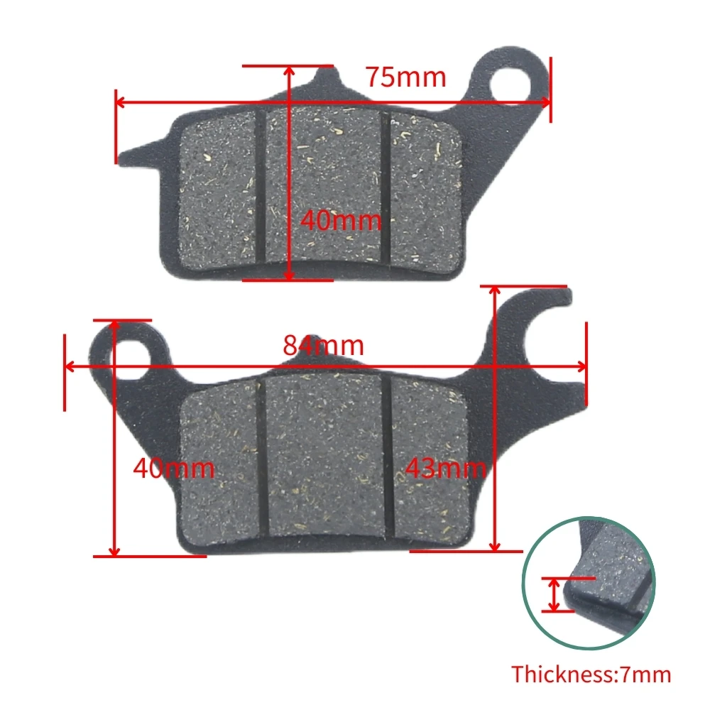 For Honda AFS110 NSC110 SFA625 Blade Motorcycle Disc Brake Pad Brakes Front Rear Disc Brake Pads
