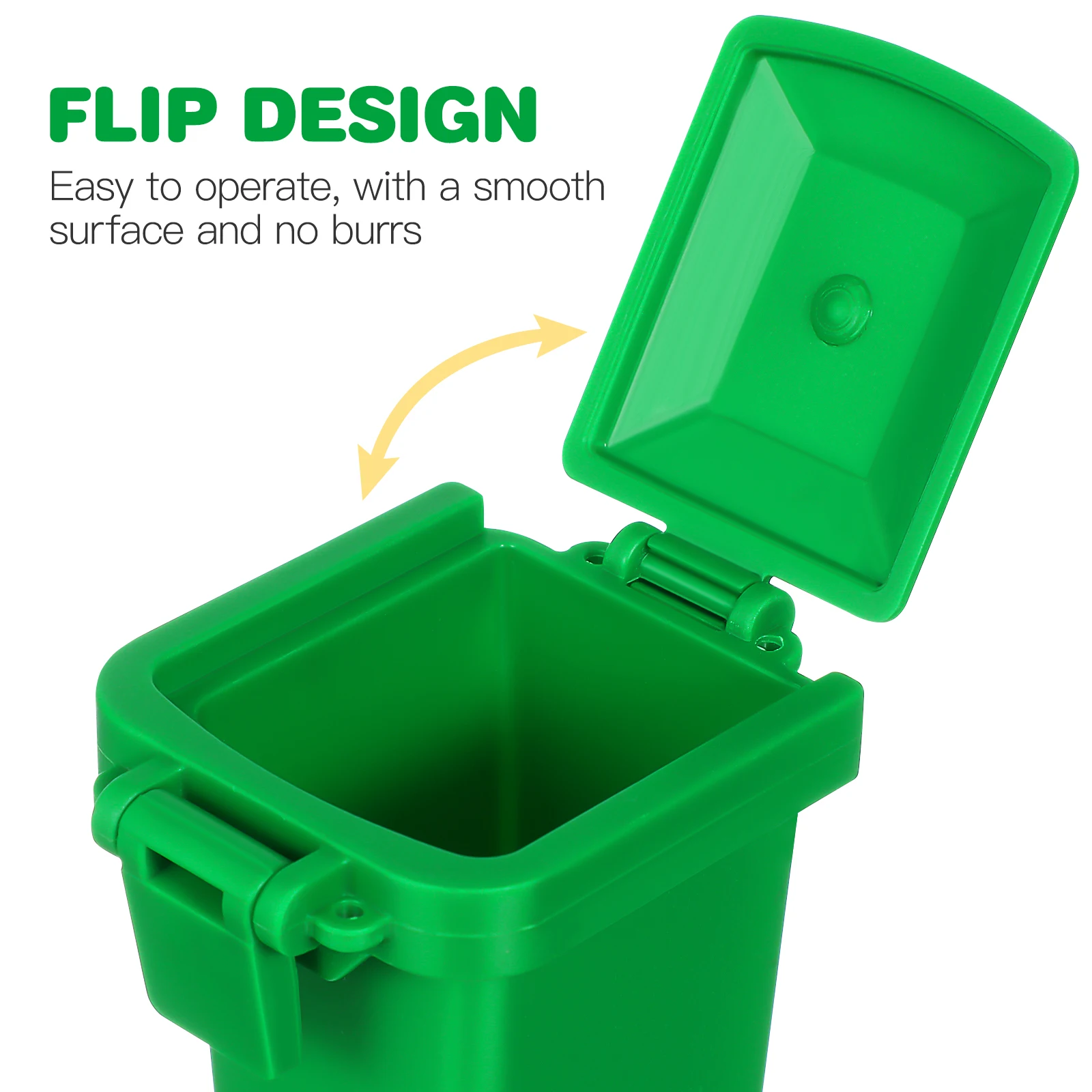 

6 Pcs Learning Trash Can Kids Bin Toy Garbage Sorter Toys for Toddler Sorting Mini Waste