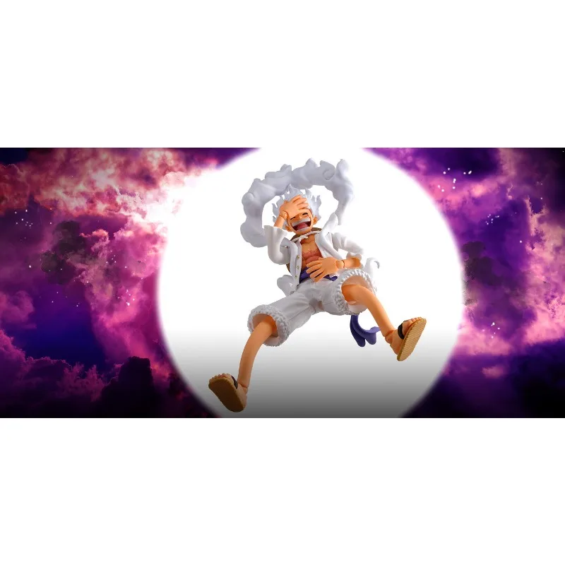 

Original BANDAI S.H.Figuarts SHF Monkey D. Luffy Gear 5 One Piece in Stock Anime Collection of Action Figures Model Toys