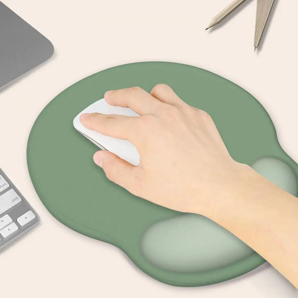 الكمبيوتر ماوس عالية مرنة مريح المعصم الراحة عدم الانزلاق سيليكون مقاوم للماء بلون الكمبيوتر المحمول الألعاب ماوس الوسادة الكمبيوتر