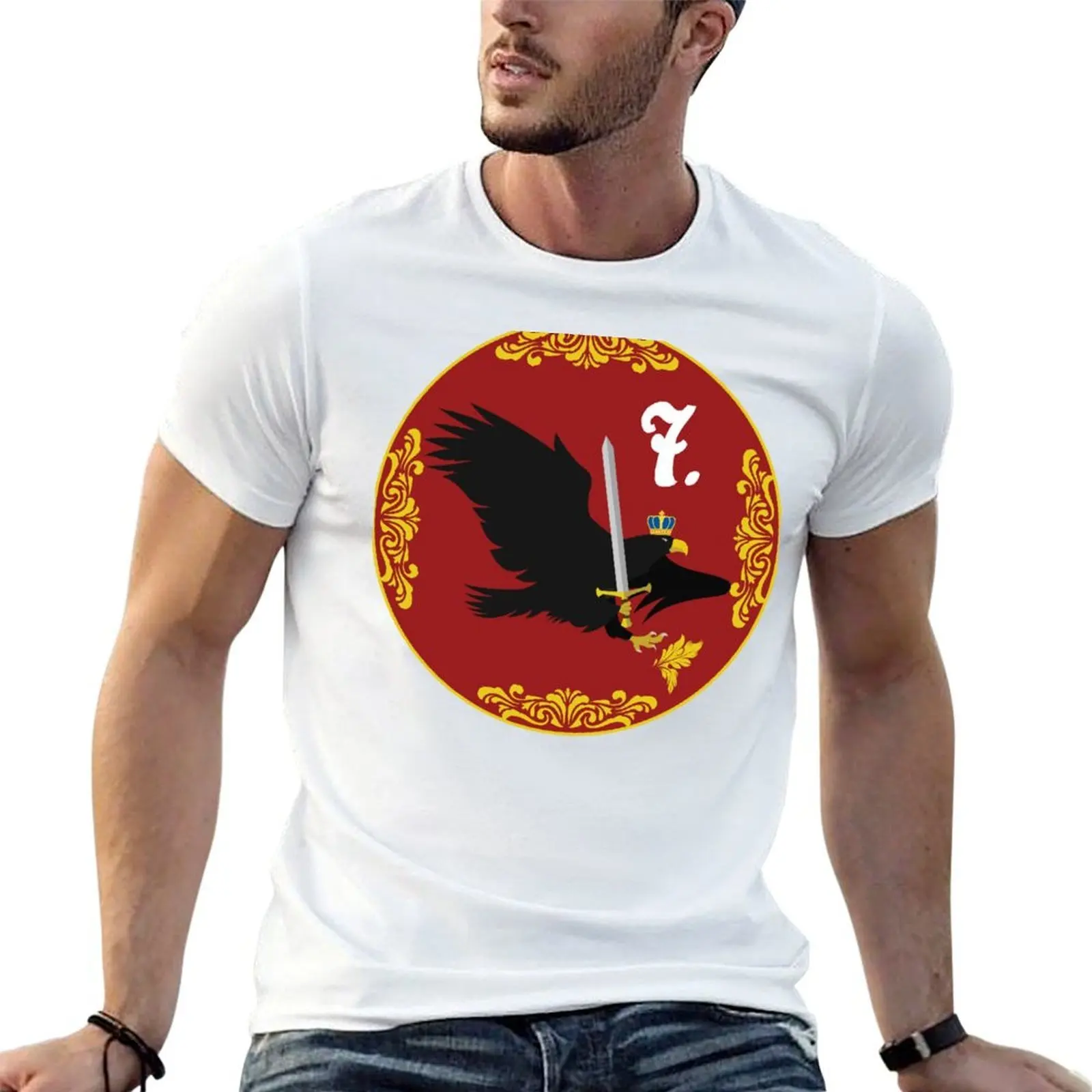 

7fus emblem T-Shirt t shirt man cotton t shirt for man t shirt man plain T-shirt